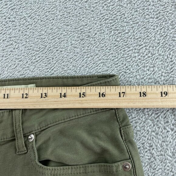 32 Degrees Cool Womens Olive Sweatpant Jeans Size 14 Slim Fit Stretch NWT 1170 - Picture 7 of 11